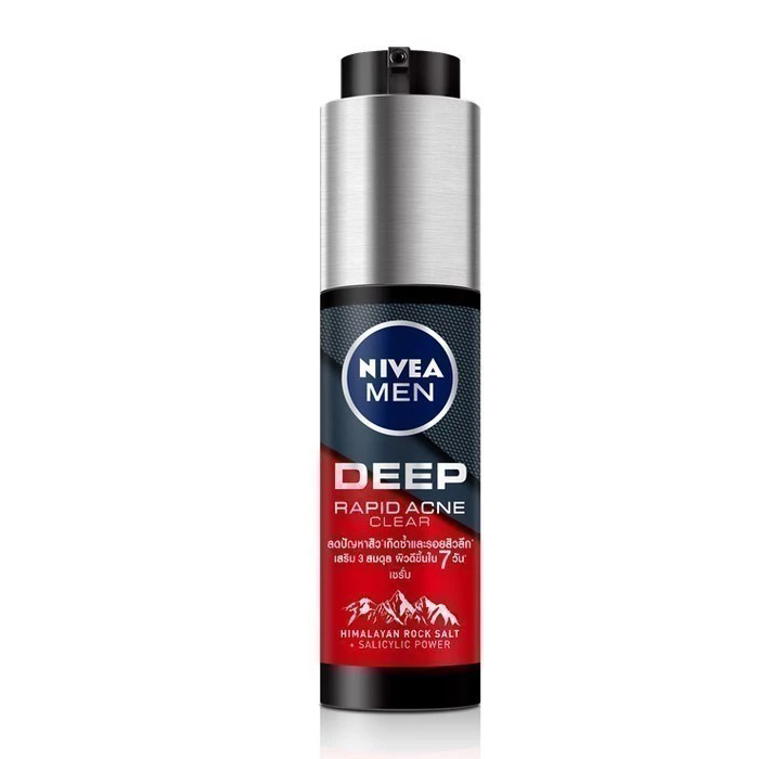 เซรั่มบำรุงผิวหน้า NIVEA Men Deep Rapid Acne Serum