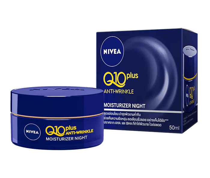 ไนท์ครีม Nivea Q10 Anti Wrinkle Night Cream