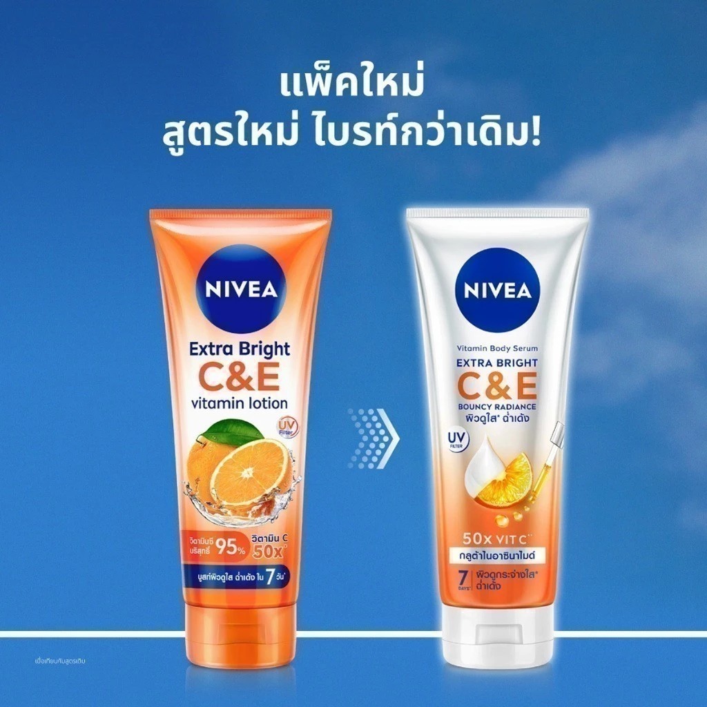 โลชั่นบำรุงผิว NIVEA Extra Bright C&E Vitamin Lotion