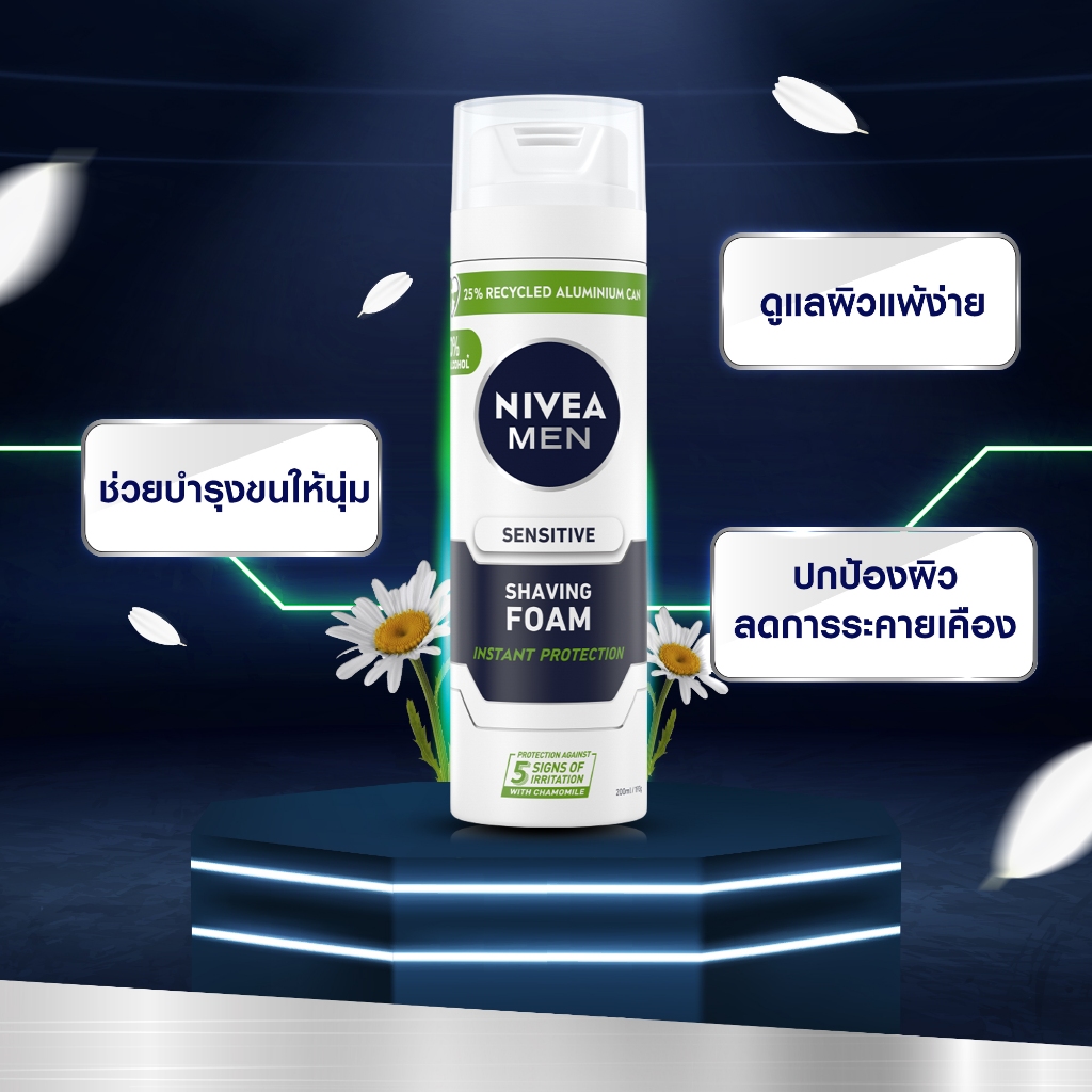 NIVEA Sensitive Shaving Foam