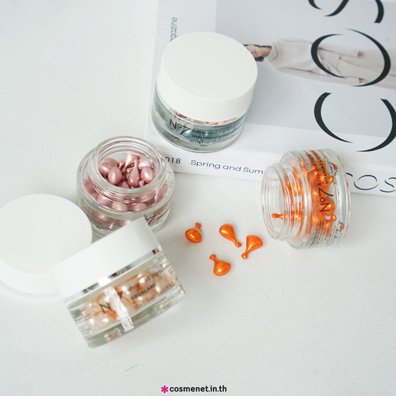 รีวิว No7 Advanced Ingredients Capsule