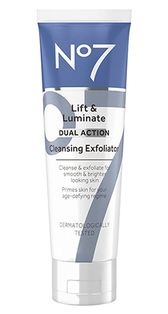 No7 Lift & Luminate Dual Action Cleansing Exfoliator