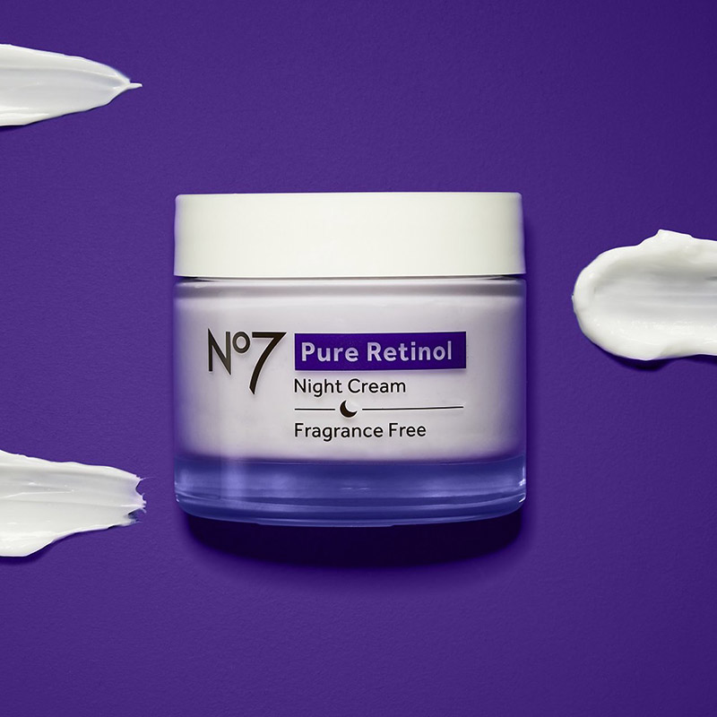 ไนท์ครีม No7 Pure Retinol Night Repair Cream 