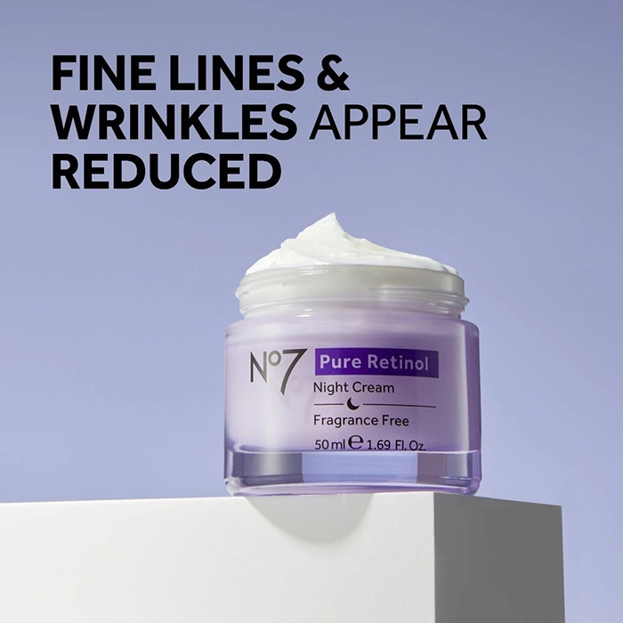 ครีมกลางคืน No7 Pure Retinol Night Repair Cream