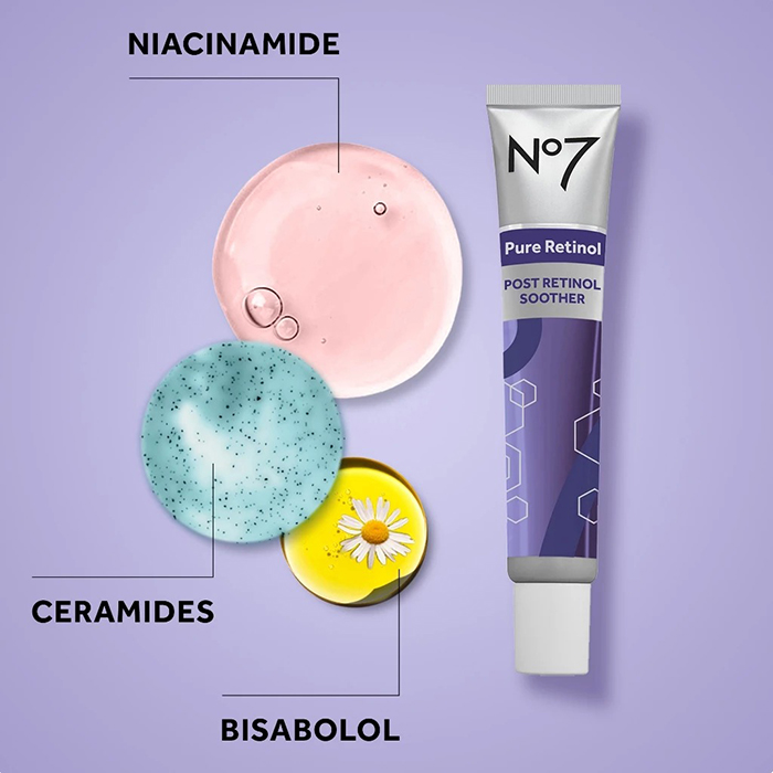 ไนท์ครีม No7 Pure Retinol Post Retinol Soother