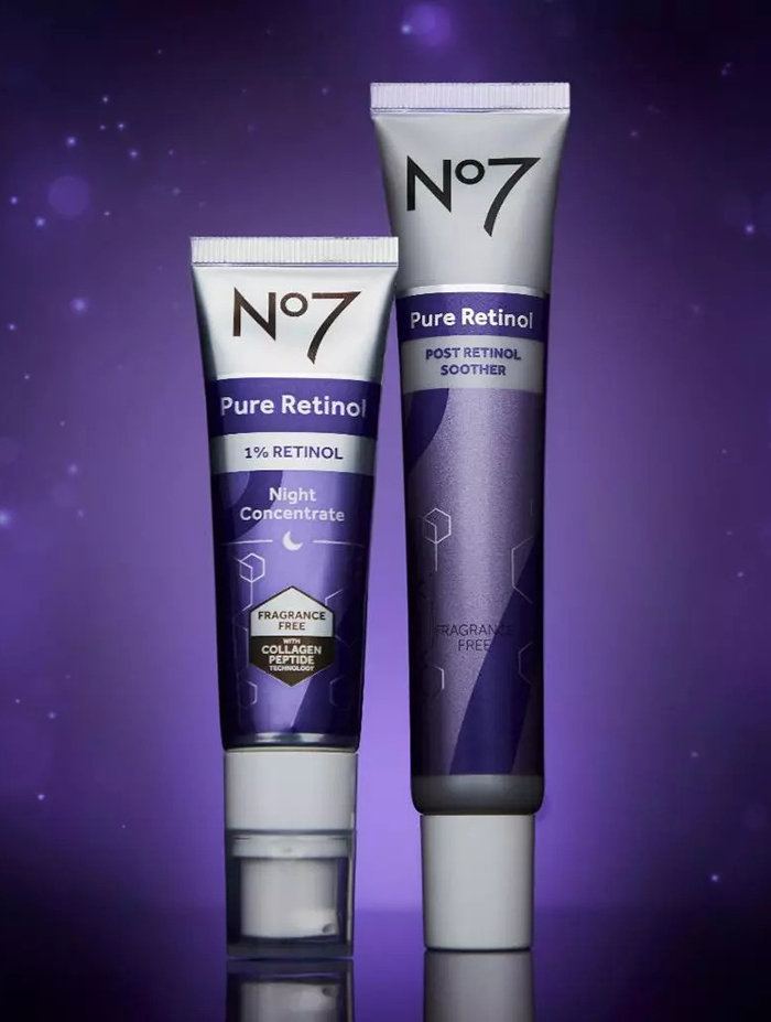 ไนท์ครีม No7 Pure Retinol Post Retinol Soother