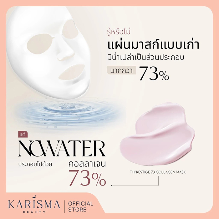 คอลลาเจน มาสก์เนื้อฟิล์ม Nowater Mask Collagen