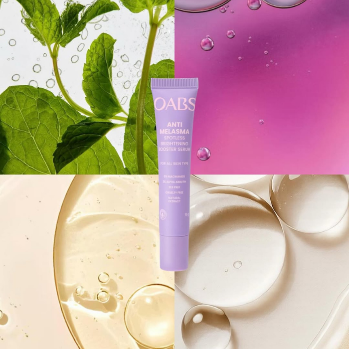 เซรั่มลดฝ้า กระ จุดด่างดำ OABS Anti Melasma Spotless Brightening Booster Serum เซรั่มลดฝ้า กระ จุดด่างดำ OABS Anti Melasma Spotless Brightening Booster Serum
