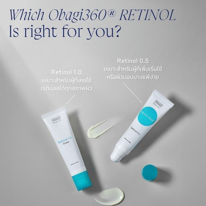 ครีมบำรุงผิวหน้า Obagi Medical Obagi360® Retinol 0.5 Cream