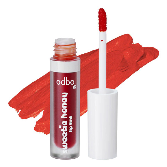 ODBO Sweetie Honey Lip Tint ลิปทินท์ เบาบาง เกลี่ยง่าย ไม่เหนียวเหนอะหนะ สีชัด ฉ่ำๆ ให้ลุคธรรมชาติแบบสาวเกาหลี