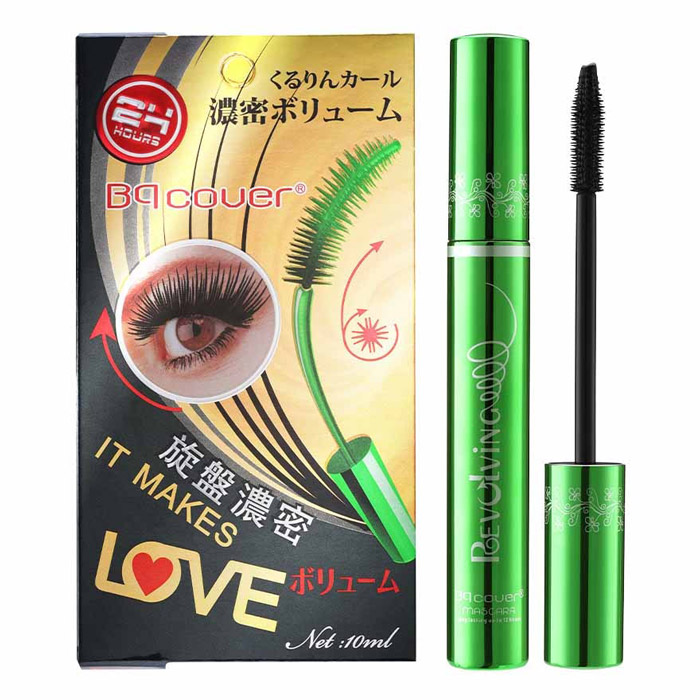 ODBO BQ Cover Mascara  BQ2859 มาสคาร่าเขียวในตำนาน ขนตาเรียงเส้น หนา และโค้งงอน ไม่จับตัวเป็นก้อน