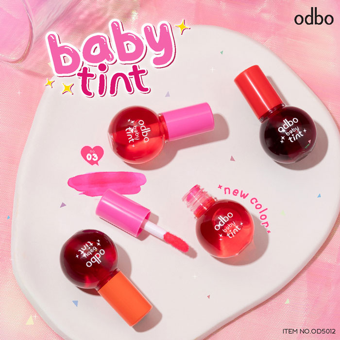 ลิปทินท์ Odbo Baby Tint