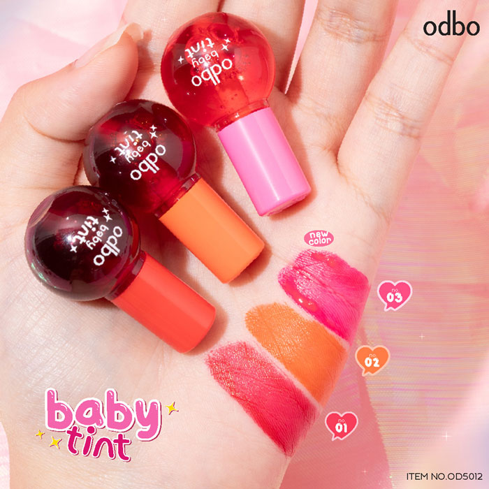 ลิปทินท์ Odbo Baby Tint