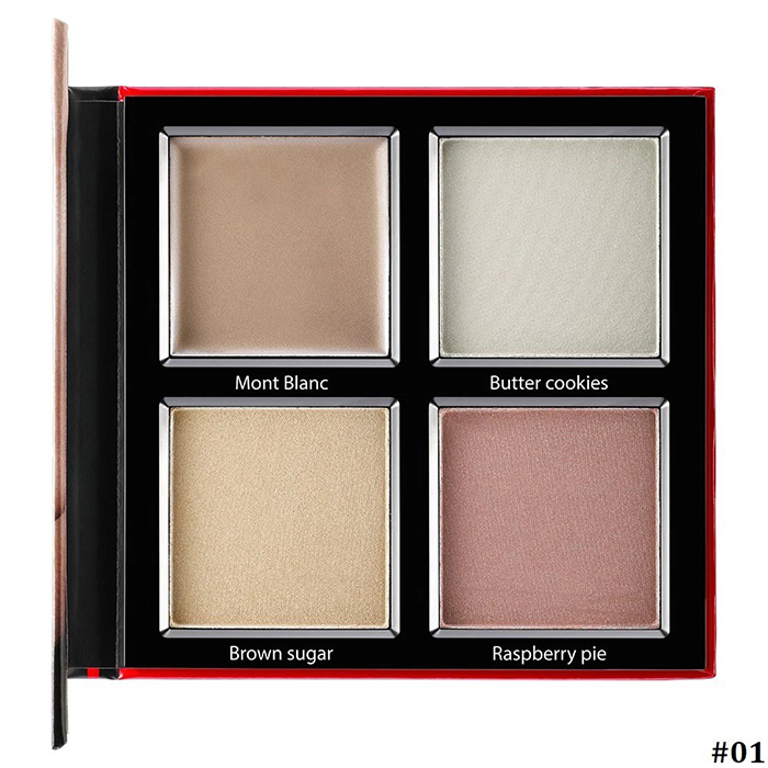 พาเลทไฮไลท์และบลัชออน Odbo Cosmetic All Skin Tones Doable Highlighter X Blusher Palette พาเลทไฮไลท์และบลัชออน Odbo Cosmetic All Skin Tones Doable Highlighter X Blusher Palette