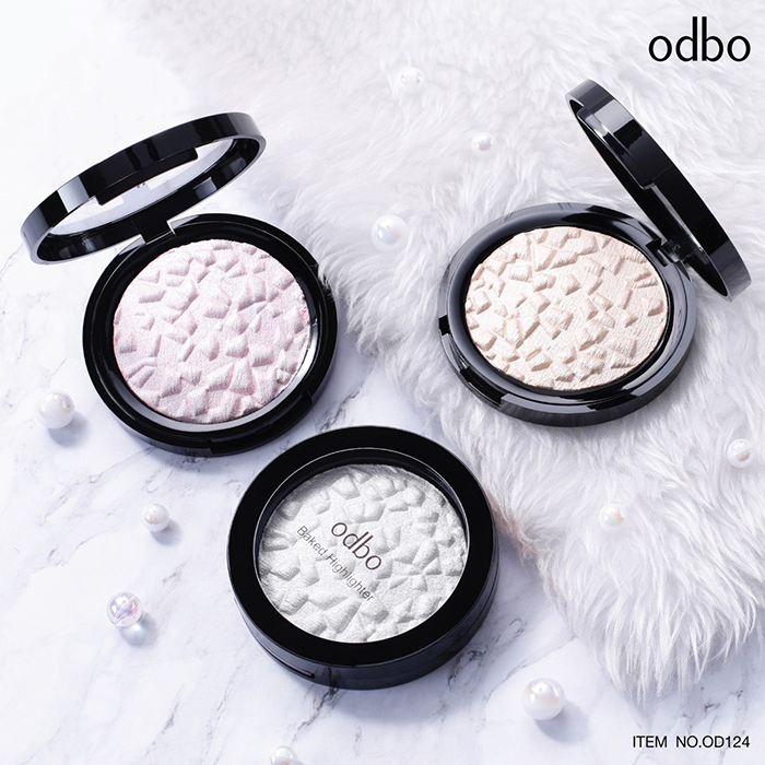 ไฮไลท์เตอร์ Odbo Cosmetic Baked Highlighter