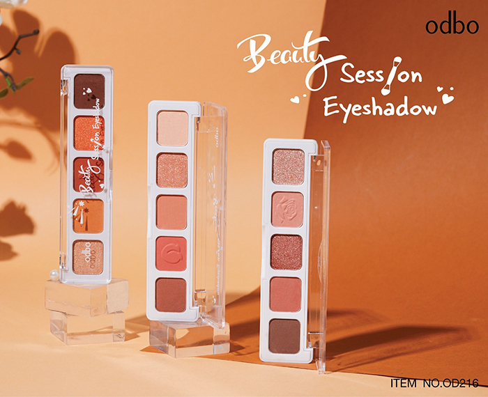 อายแชโดว์  Odbo Cosmetic Beauty Session Eyeshadow