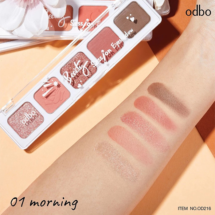 อายแชโดว์  Odbo Cosmetic Beauty Session Eyeshadow