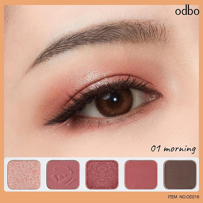 อายแชโดว์  Odbo Cosmetic Beauty Session Eyeshadow