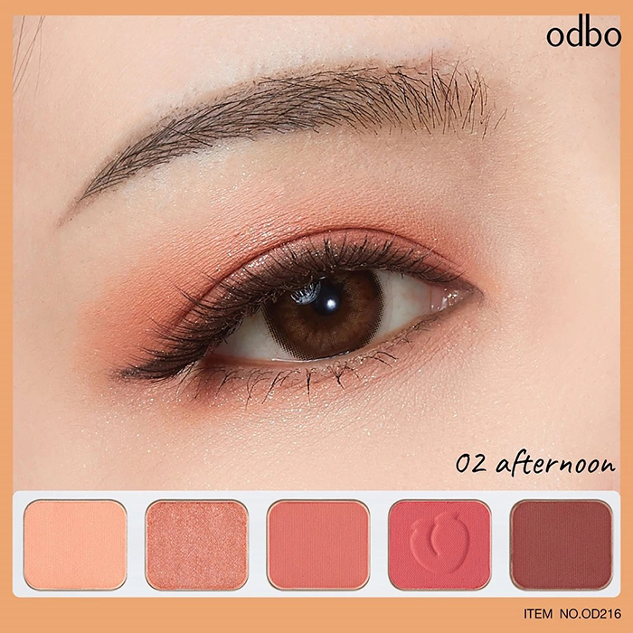 อายแชโดว์  Odbo Cosmetic Beauty Session Eyeshadow