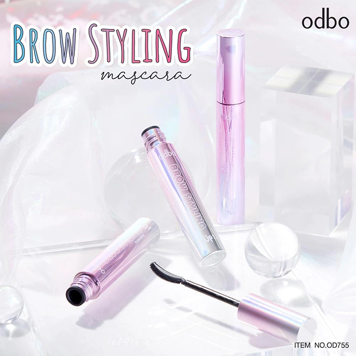 มาสคาร่า Odbo Cosmetic Brow Styling Mascara