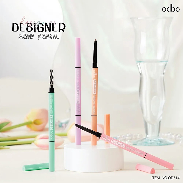ดินสอเขียนคิ้ว Odbo Cosmetic Designer Brow Pencil ดินสอเขียนคิ้ว Odbo Cosmetic Designer Brow Pencil
