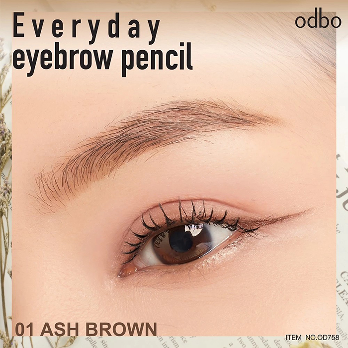 ดินสอเขียนคิ้ว Odbo Cosmetic Everyday Eyebrow Pencil