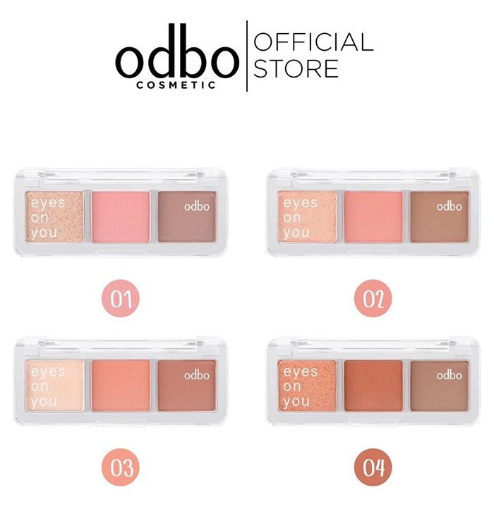อายแชโดว์ Odbo Cosmetic Eyes On You