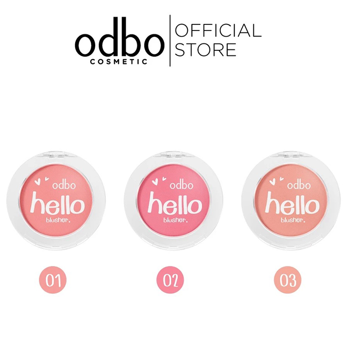 บลัชออน Odbo Cosmetic Hello Blusher