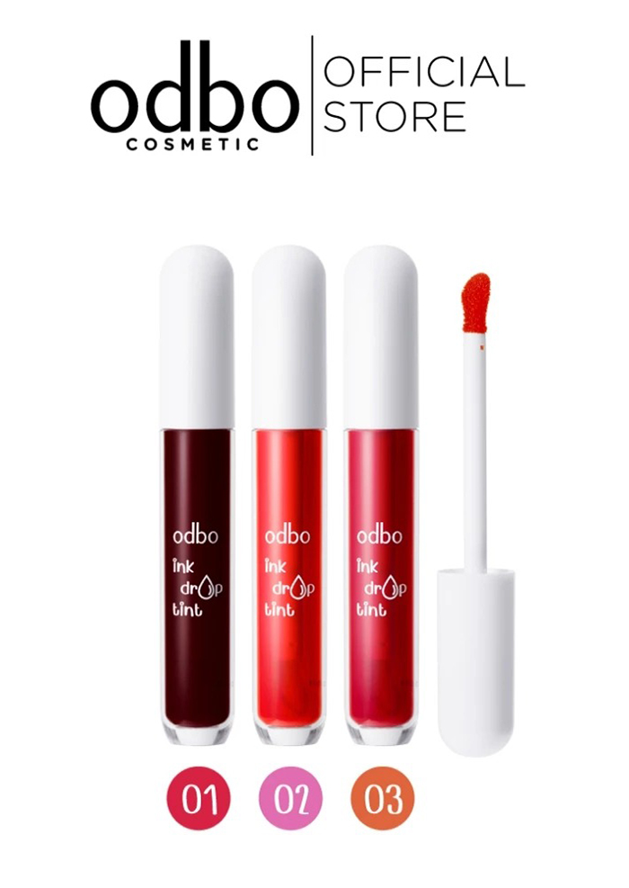 ลิปทิ้นท์ Odbo Cosmetic Ink Drop Tint