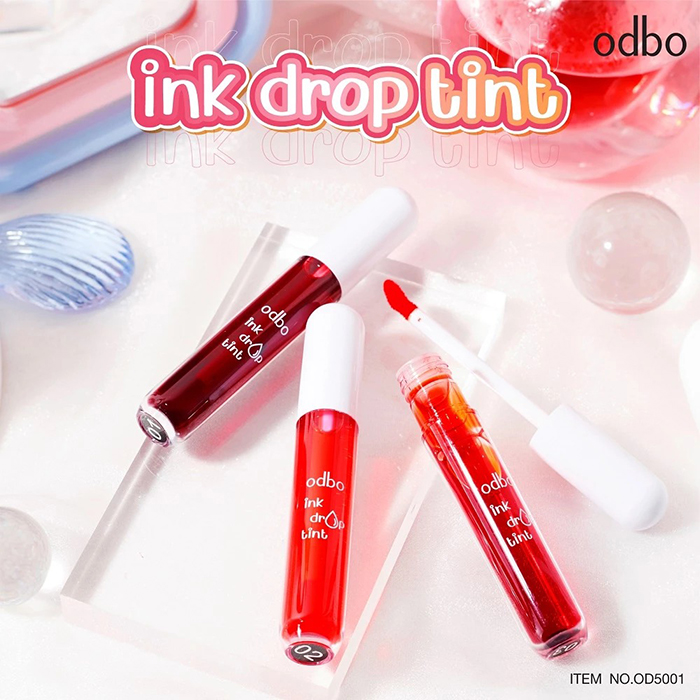 ลิปทิ้นท์ Odbo Cosmetic Ink Drop Tint