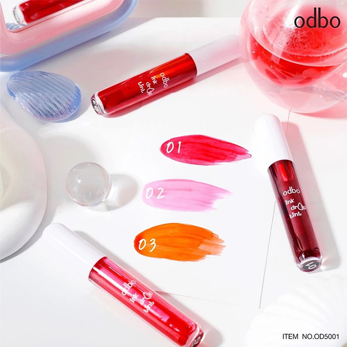 ลิปทิ้นท์ Odbo Cosmetic Ink Drop Tint