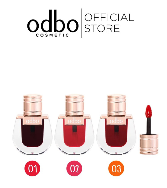 ลิปทินท์ Odbo Cosmetic Jewelry Lip Tint