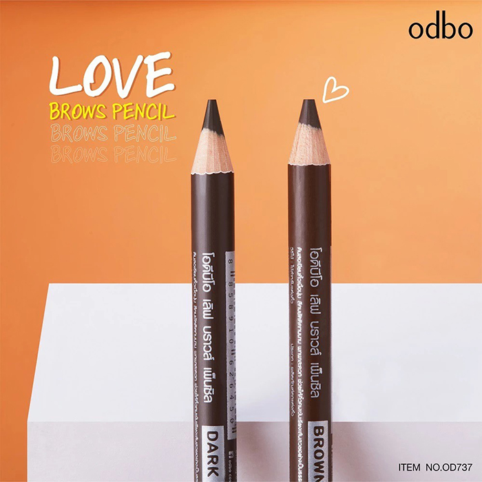 ดินสอเขียนคิ้ว Odbo Cosmetic Love Brows Pencil