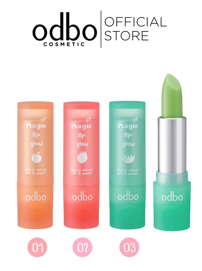 ลิปบาล์ม Odbo Cosmetic Magic Lip Glow