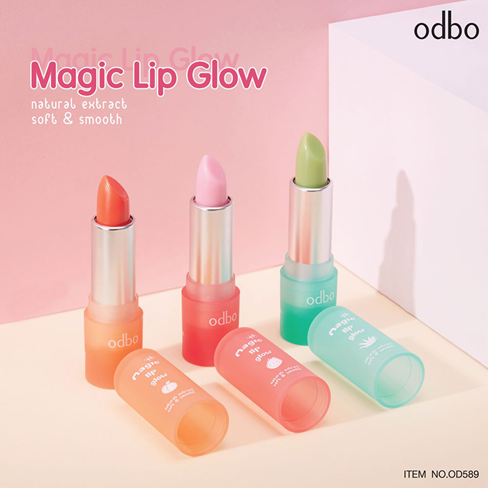 ลิปบาล์ม Odbo Cosmetic Magic Lip Glow