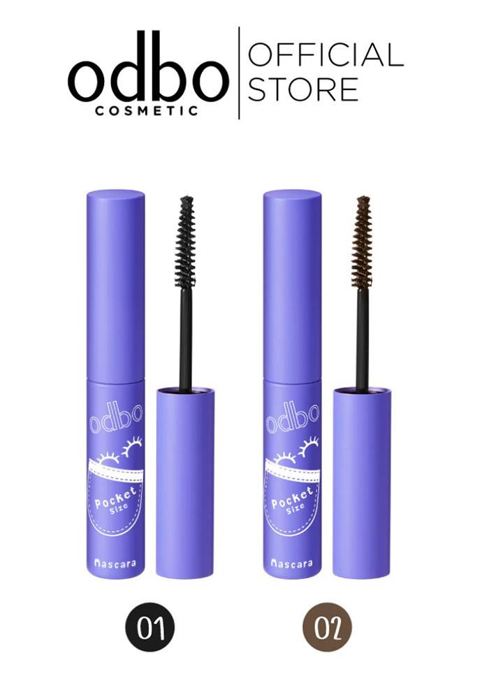 มาสคาร่า Odbo Cosmetic Pocket Size Mascara
