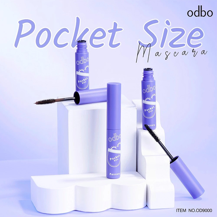 มาสคาร่า Odbo Cosmetic Pocket Size Mascara