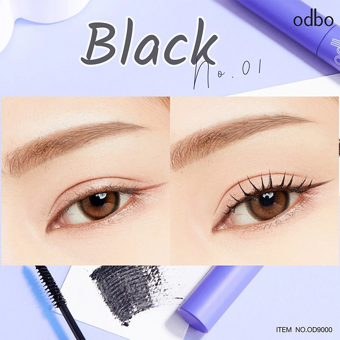 มาสคาร่า Odbo Cosmetic Pocket Size Mascara