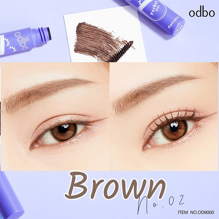 มาสคาร่า Odbo Cosmetic Pocket Size Mascara