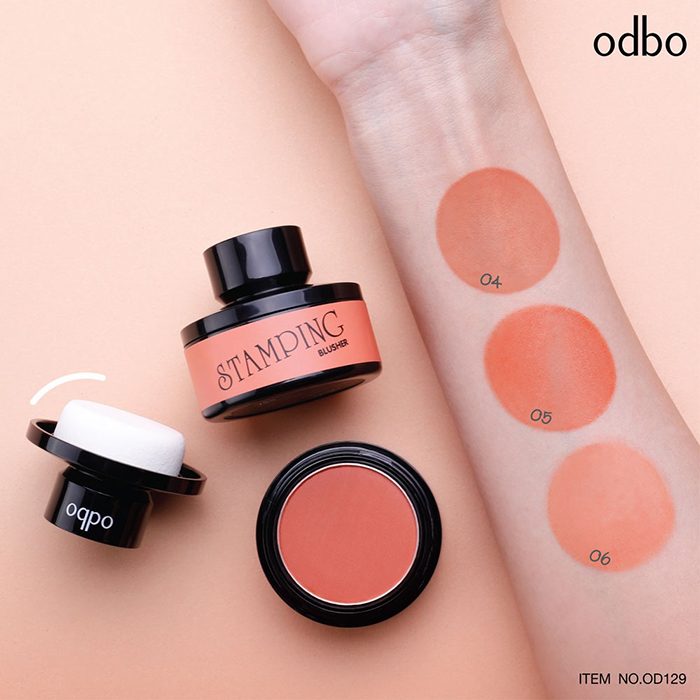 บลัชออน Odbo Cosmetic Stamping Blusher