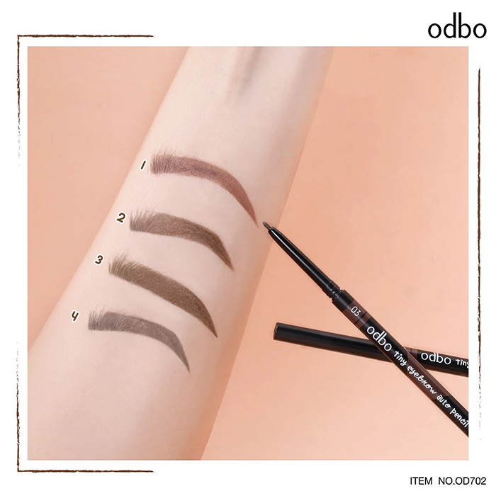ดินสอเขียนคิ้ว Odbo Cosmetic Tiny Eyebrow Auto Pencil