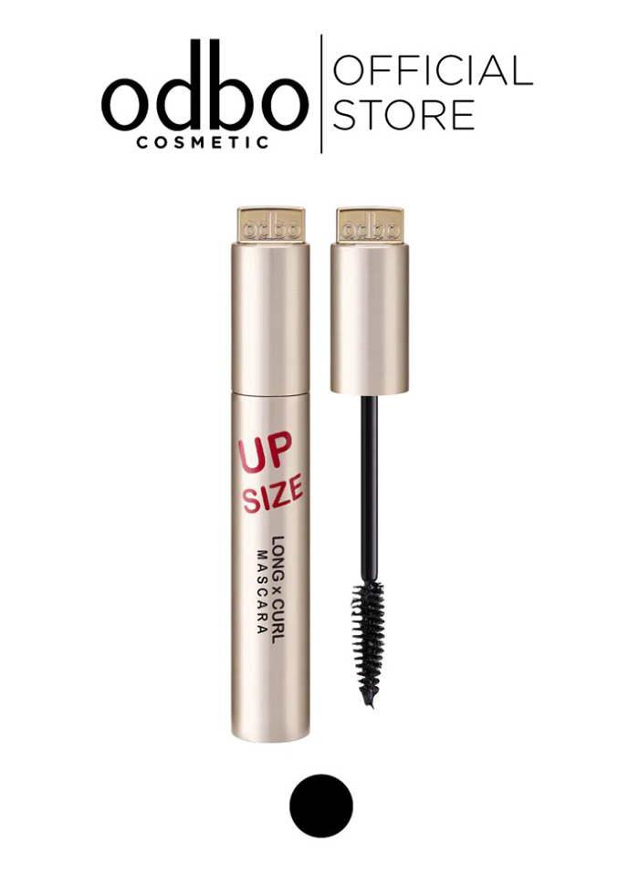 มาสคาร่า Odbo Cosmetic Up Size Long X Curl Mascara