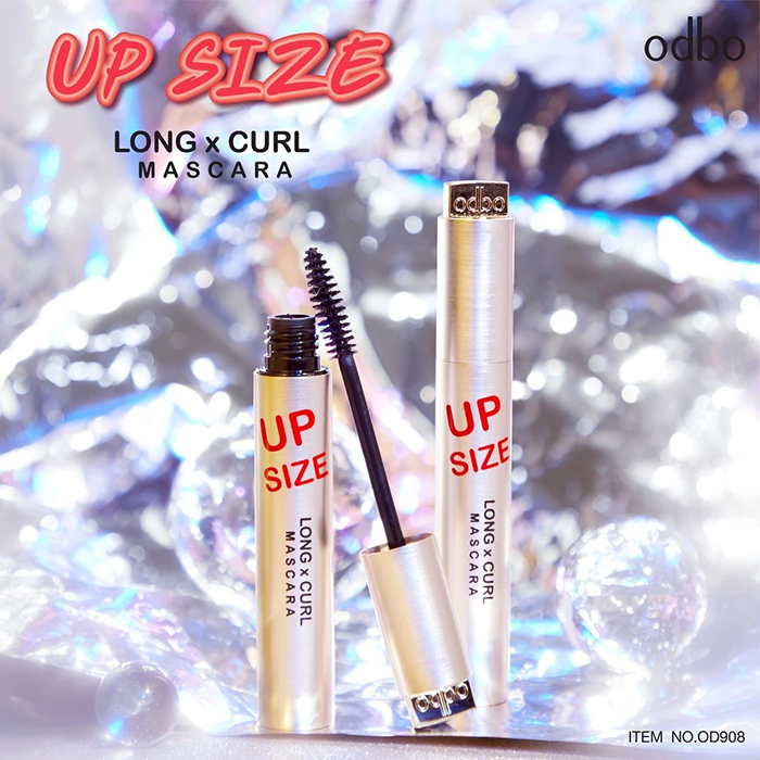 มาสคาร่า Odbo Cosmetic Up Size Long X Curl Mascara