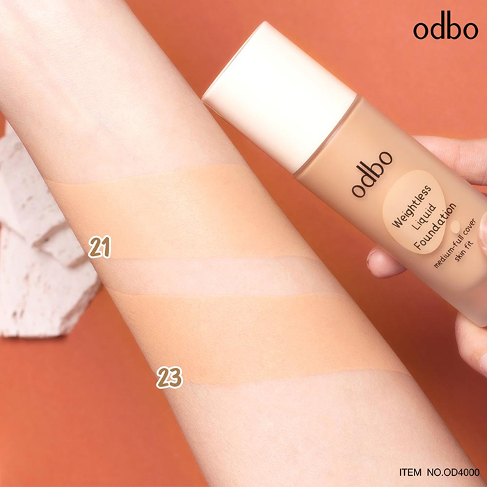 รองพื้น Odbo Cosmetic Weightless Liquid Foundation