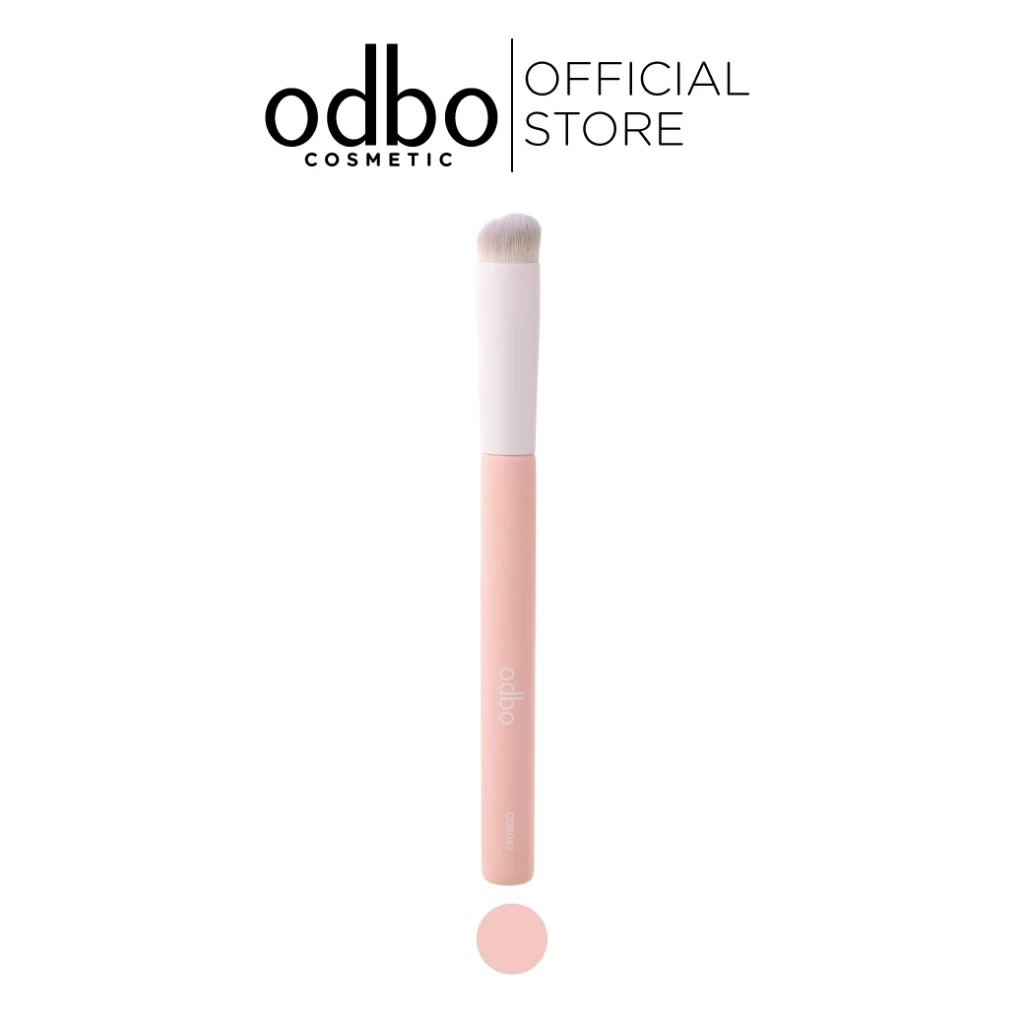 แปรงสำหรับคอนซีลเลอร์ odbo cosmetic Pink Compact Brush