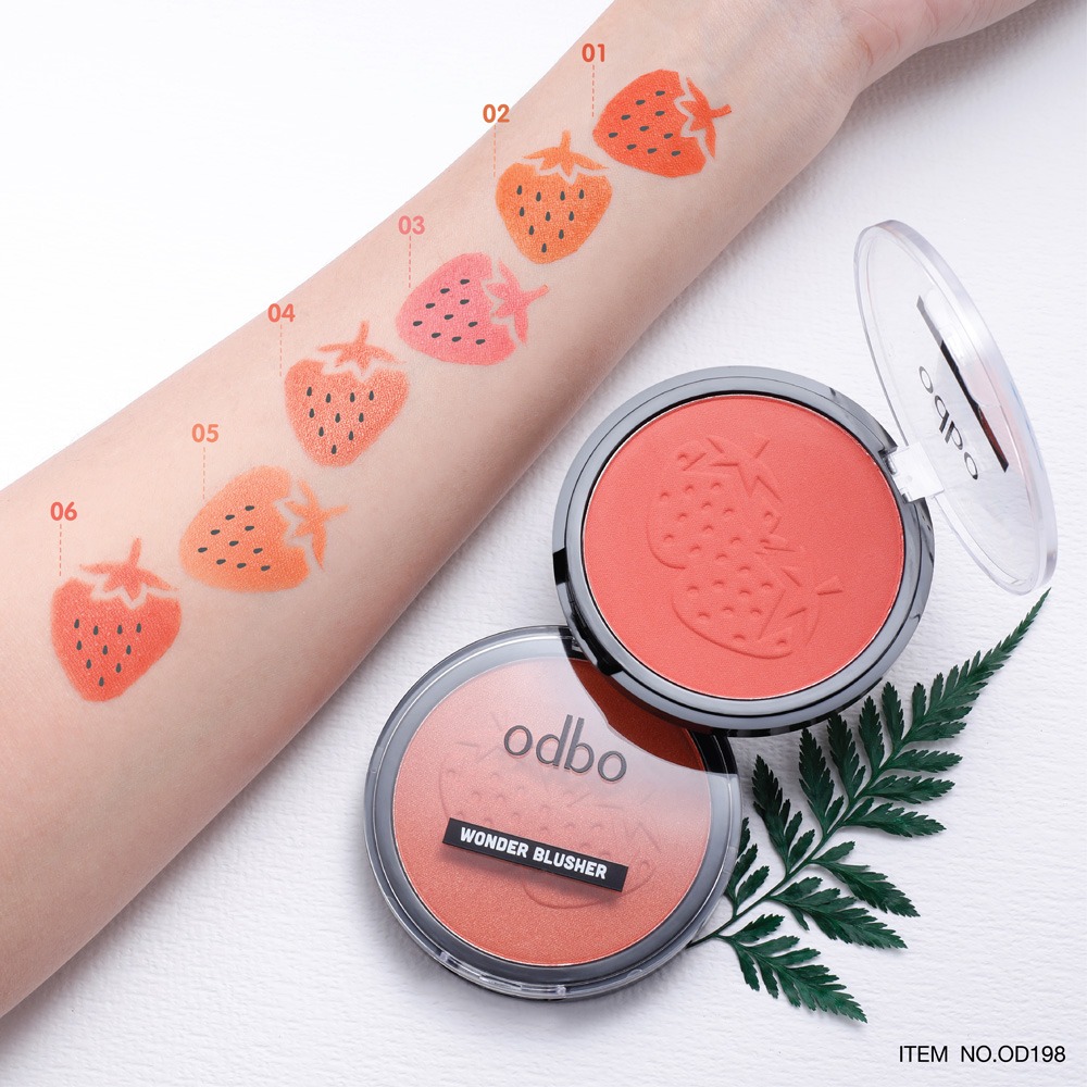 บลัชออน odbo cosmetic Wonder Blusher