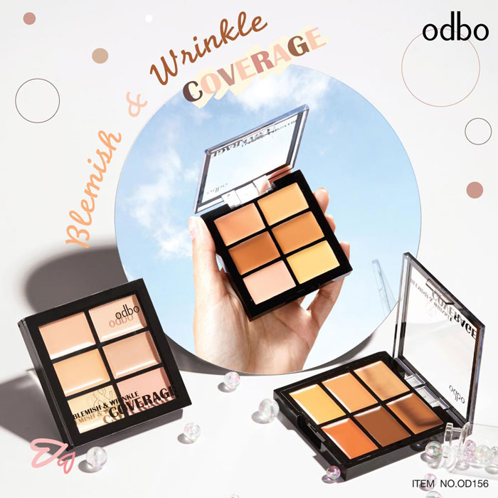 คอนซีลเลอร์ Odbo Cosmetic Blemish & Wrinkle Coverage