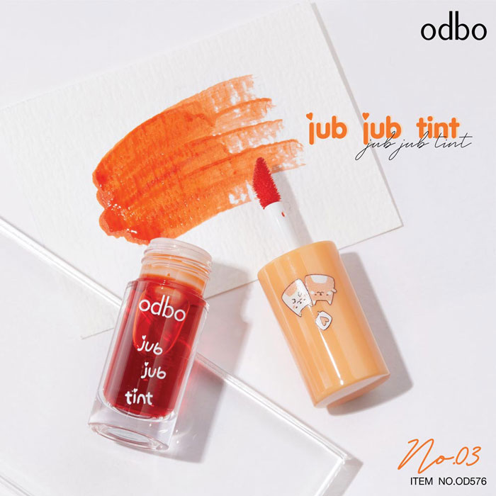 ลิปทินท์ Odbo Cosmetic Jub Jub Tint ลิปทินท์ Odbo Cosmetic Jub Jub Tint