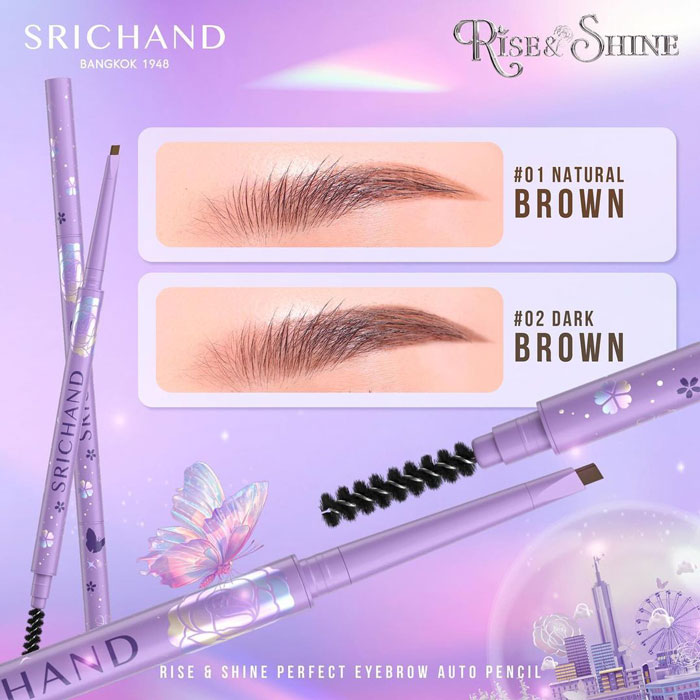 ดินสอเขียนคิ้ว Srichand Rise & Shine Perfect Eyebrow Auto Pencil