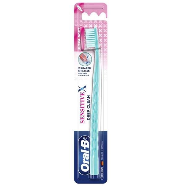 แปรงสีฟัน Oral-B Sensitive X Deep Clean